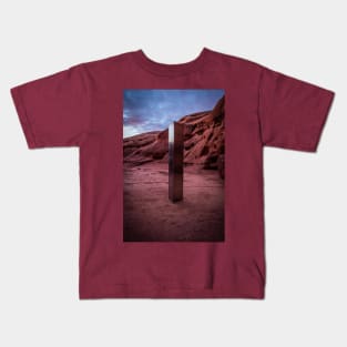 Lockhart Basin Utah Monolith Kids T-Shirt